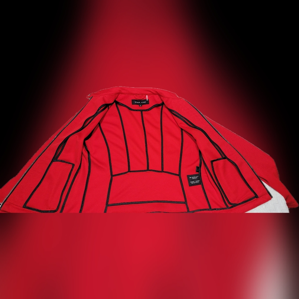 Black Rivet Red Jacket - Picture 9 of 10